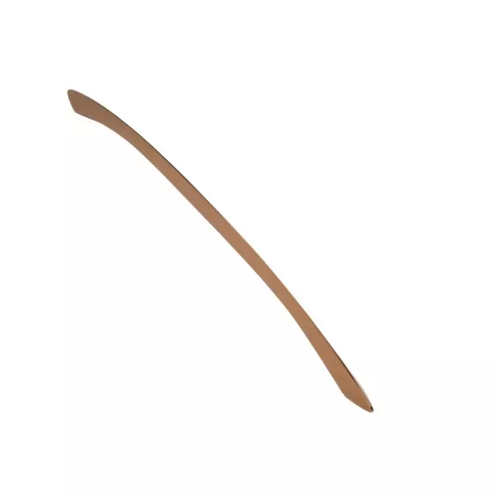 Hafele Drawer Handle Aeries Series 288 mm Hole Spacing Brass Material Rose Gold Finish, 100.05.112