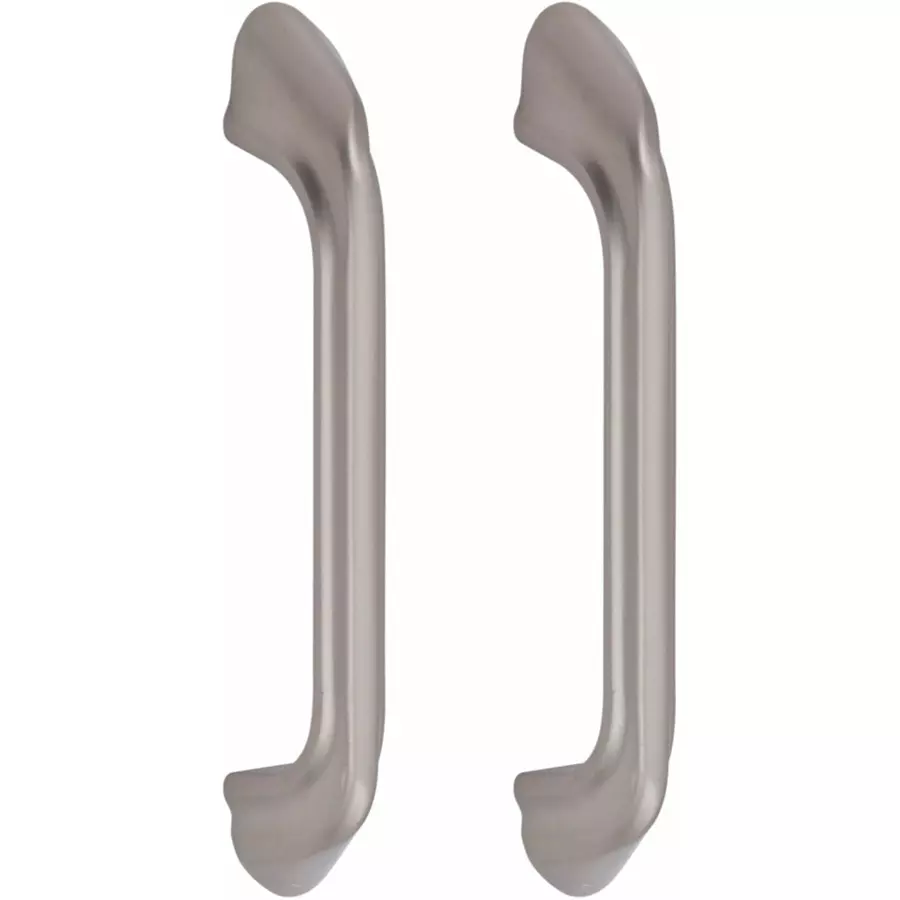 Atom Zinc Silver Glossy Finish Cabinet/Drawer Handle, CH-ZN-228-SS-04