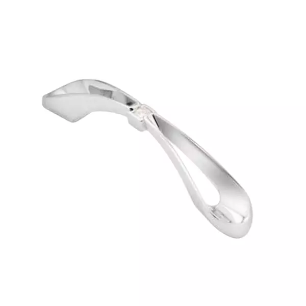 DORIO Swing Cabinet Handle Chrome Plated & Crystal, DC-1030
