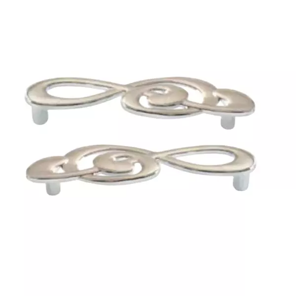 DORIO Octopus Cabinet Handle Chrome Plated 288 mm for Left & Right Doors, DC-1037 (1 Pair)