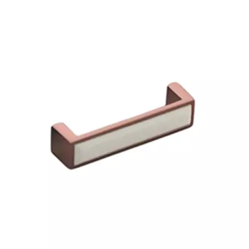 Altitude Metal Cabinet Handle Size 96 mm in RG/White Finish for Home & Office Furniture, 305