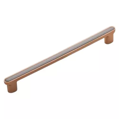 Altitude Cabinet Handle Size 288 mm Metal Body in R.Gold/B.Satin Finish for Home & Office Furniture, 1195