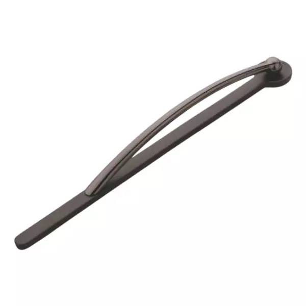Altitude Cabinet Handle Size 288 mm Metal Body in Black/TT Finish for Home & Office Furniture, 1565