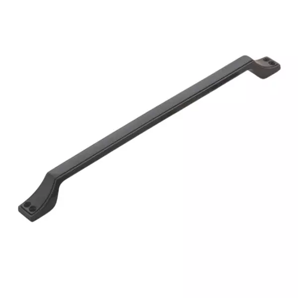 Altitude Cabinet Handle Size 288 mm Metal Body Black Finish Front Screw Type for Home & Office Furniture, 311