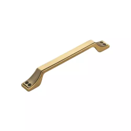 Altitude Cabinet Handle Size 96 mm Metal Body PVD Gold/AB Finish Front Screw Type for Home & Office Furniture, 311