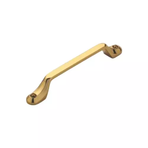 Altitude Cabinet Handle Size 96 mm Metal Body PVD Gold Finish Front Screw Type for Home & Office Furniture, 701
