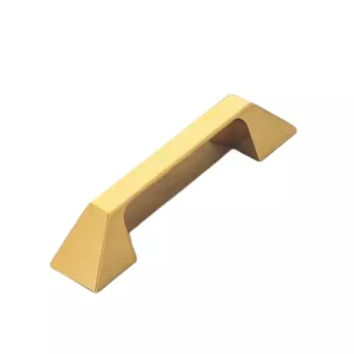 Altitude Wardrobe Handle Bliss Series Size 96 mm Metal Body PVD Gold Finish for Home & Office Furniture