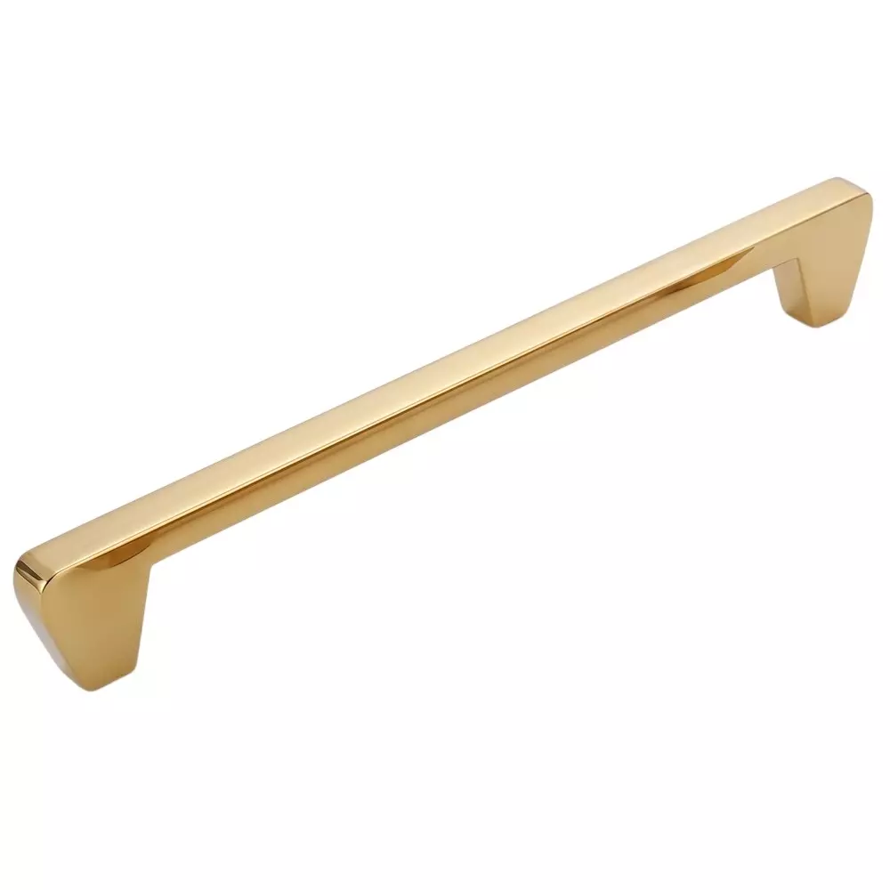 Paras TRIANGLE LEG Cabinet Handle 288 mm Size Steel Material PVD Gold Finish, 1523