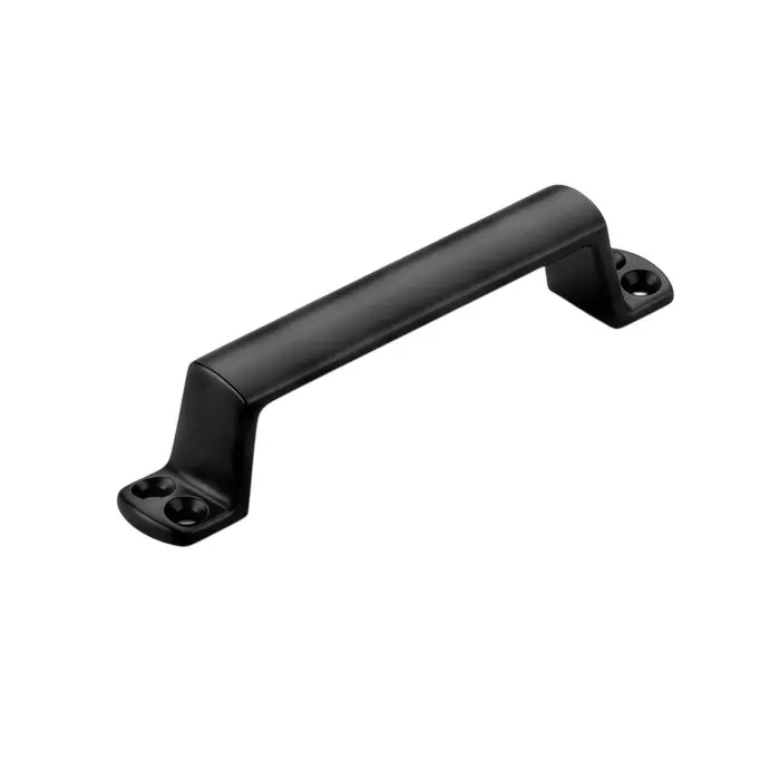 Paras S2 Zinc Cabinet Handle Black Matt Finish, 1592 (Hole to Hole Distance: 96 - 160 mm)