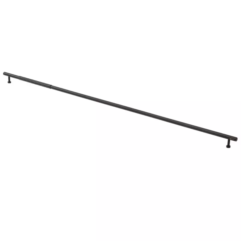 Hafele Drawer Handle Aeries Series 900 mm Hole Spacing Brass Material Matt Black Finish, 100.05.192