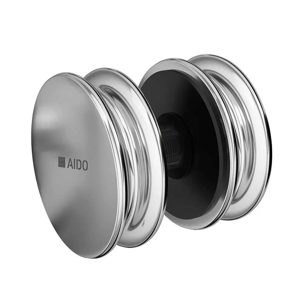 AIDO XL-C 5023A Steel Polished Chrome Finish Door Knob