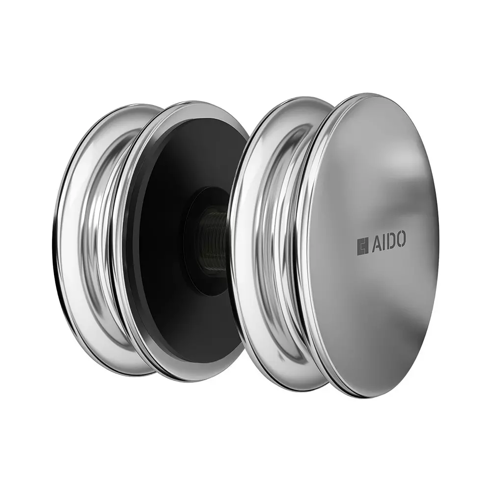 AIDO XL-C 5023A Steel Polished Chrome Finish Door Knob