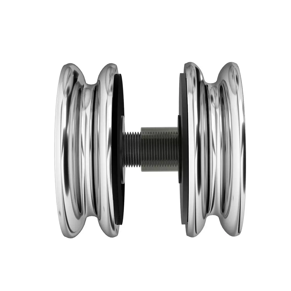 AIDO XL-C 5023A Steel Polished Chrome Finish Door Knob
