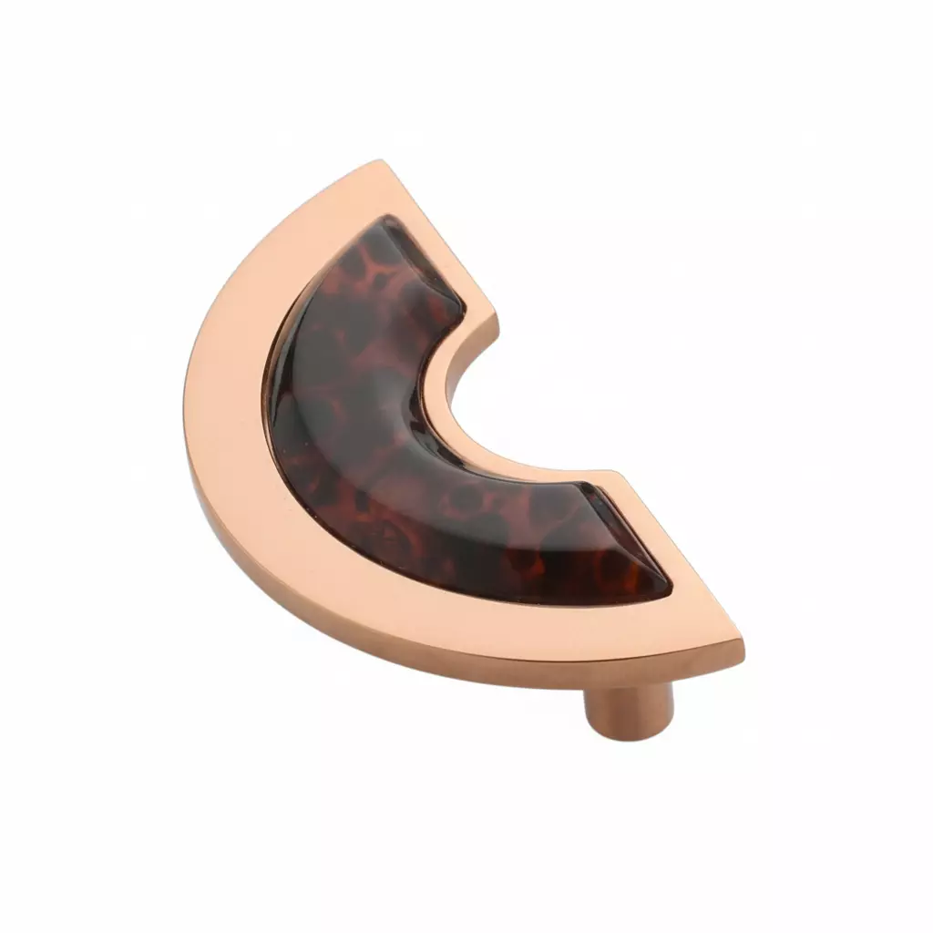 Altitude Glass Door Handle 160 mm Size Metal Body PVD RG/D.Copper Finish for Residential & Commercial Space, 1205