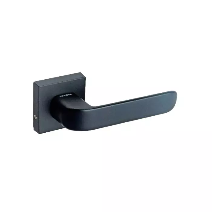 Europa Mortise Handle Zinc Matte Black Finish, GMHZR610