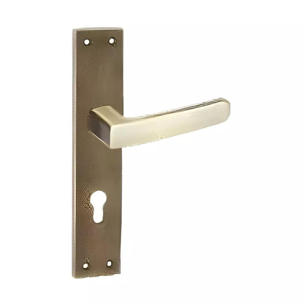 Europa Mortise Plate Handle Zinc Antique Brass Finish 9 inch (228 mm), M516961N709AB