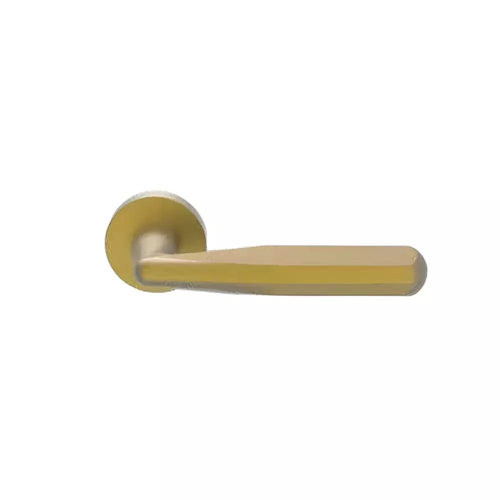Godrej Rose Handle HDH 18 Smart Ethnic Theme Antique Brass Finish, 9356