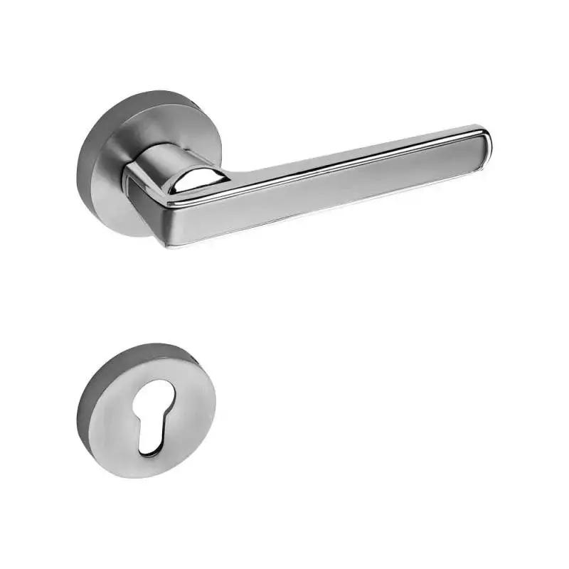 OZONE Astro Series POLARIS 45x85 mm Mortise Handle High-Quality Zinc Alloy Chrome Plated / Satin Nickel Finish, OZH-AST-POL RS CP/SN