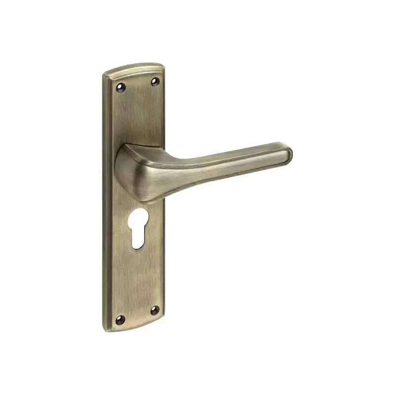 OZONE Aries Series FALCON Mortise Handle 45x85 mm High-Quality Zinc Alloy Antique Brass Finish 250 mm Length, OZH-ARI-FAL 10” ANTIQUE BRASS