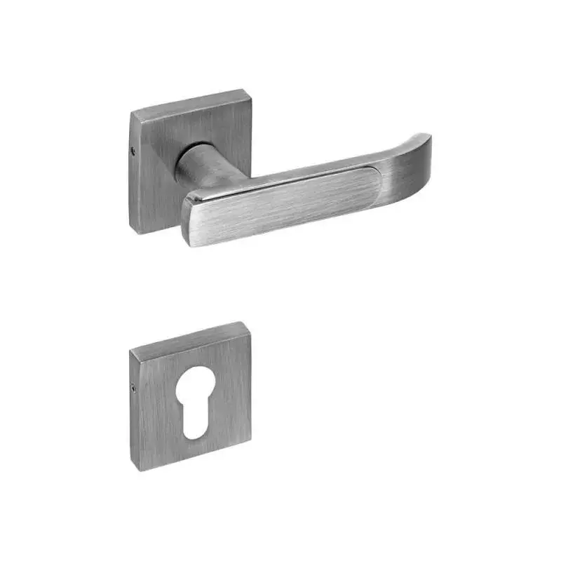 OZONE Aries Series Apollo Mortise Handle Zinc Alloy 45x85mm Lock Body 250 mm Size Chrome Plated / Satin Nickel, OZH-ARI-APO 10” CP/SN