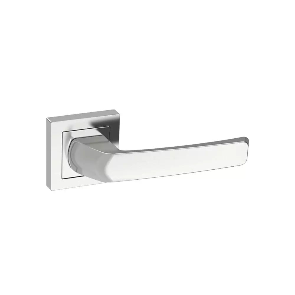 GODREJ NEH 17 Rose Handle 28 to 40 mm Door Thickness Stainless Steel Satin Steel Finish, 2479