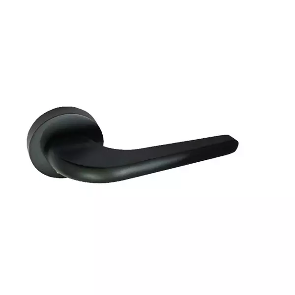 Europa Mortise Handle Zinc Matte Black Finish, GMHZR704