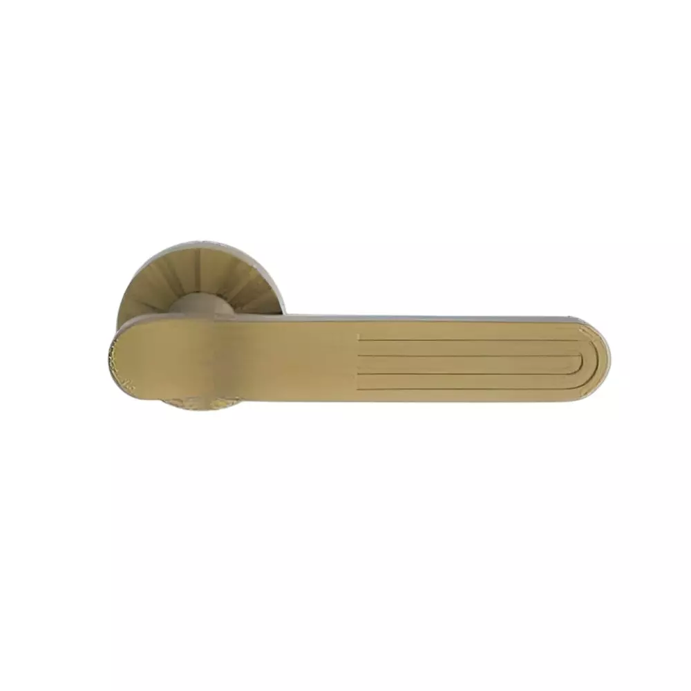 Godrej Rose Handle HDH 17 Urban Chic Theme Antique Brass Finish, 9351