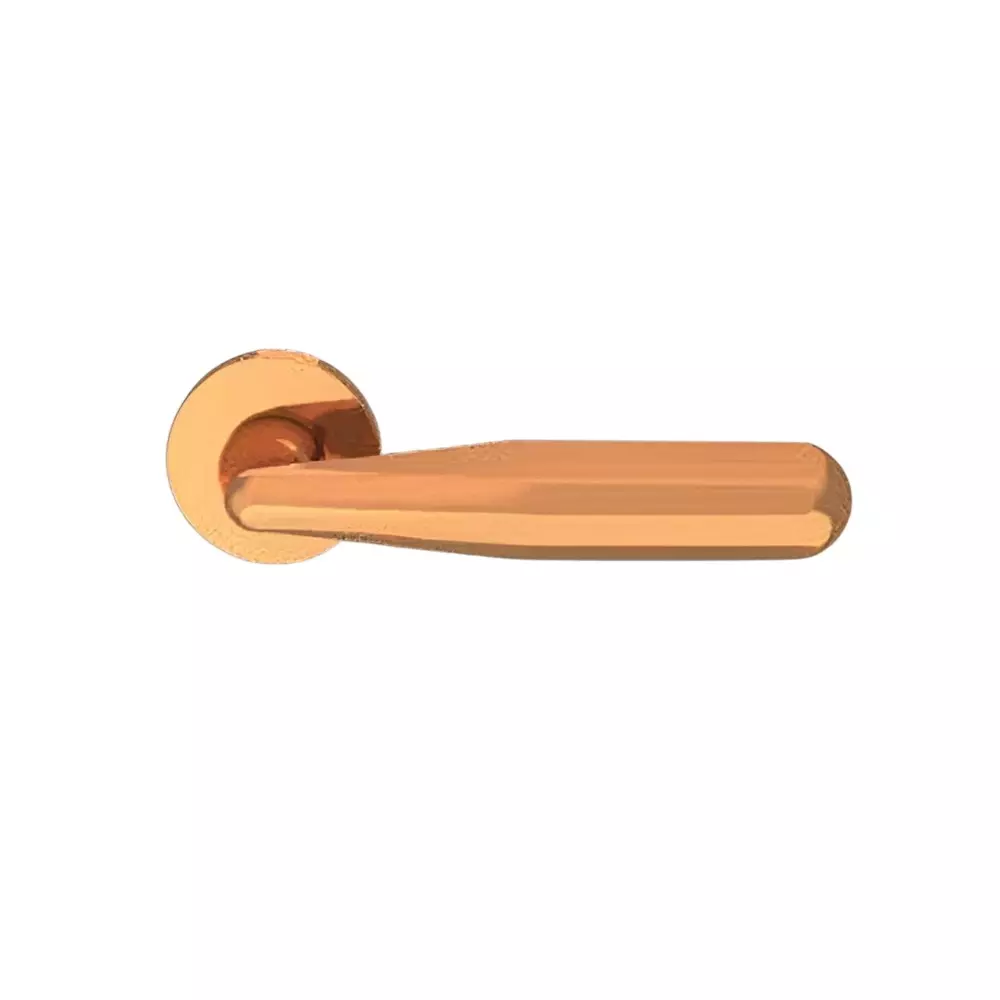 Godrej Rose Handle HDH 18 Smart Ethnic Theme PVD Rosegold Finish, 9358