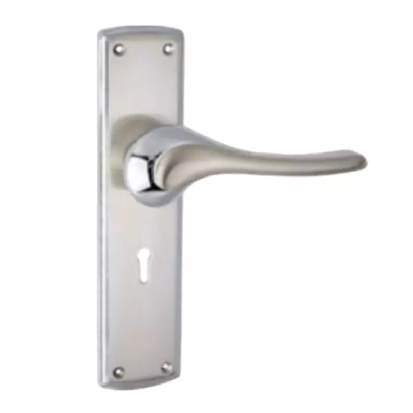 Tasa Mortise Handle White Metal Antique Finish, Q-37