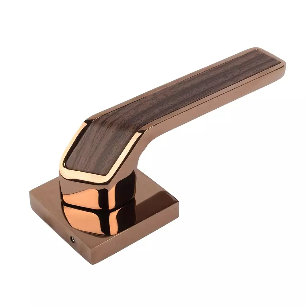 Magmus Mortise Handle Set Brass PVD Rose Gold / Qubic Finish (SJ - 375), 400501375.5109