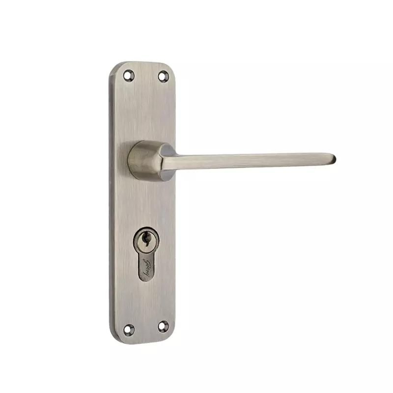 Godrej Door Handle Set 2C BM 10 Antique Brass 175 mm, 5537