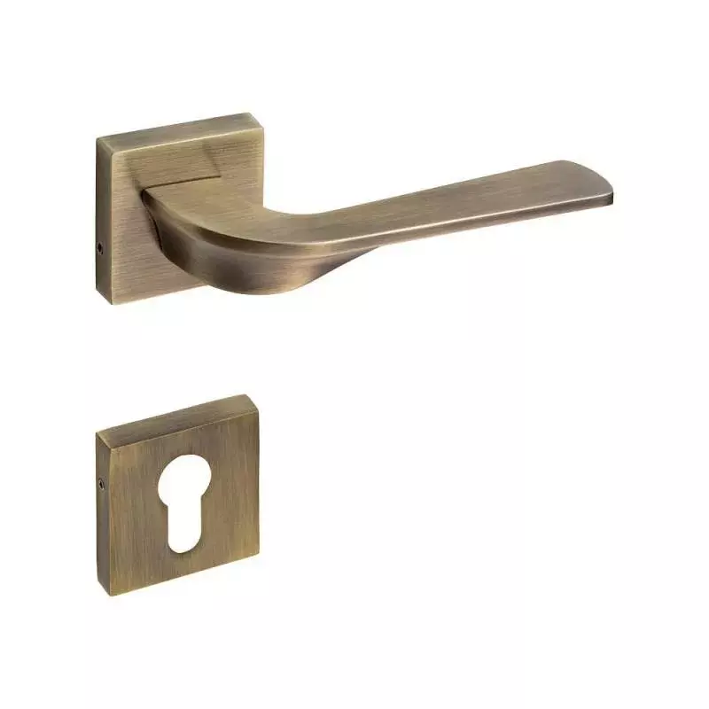 OZONE Nebula Series TAURUS 45x85 mm Mortise Handle High-Quality Zinc Alloy Antique Brass Finish, OZH-NEB-TAU RS ANTIQUE BRASS