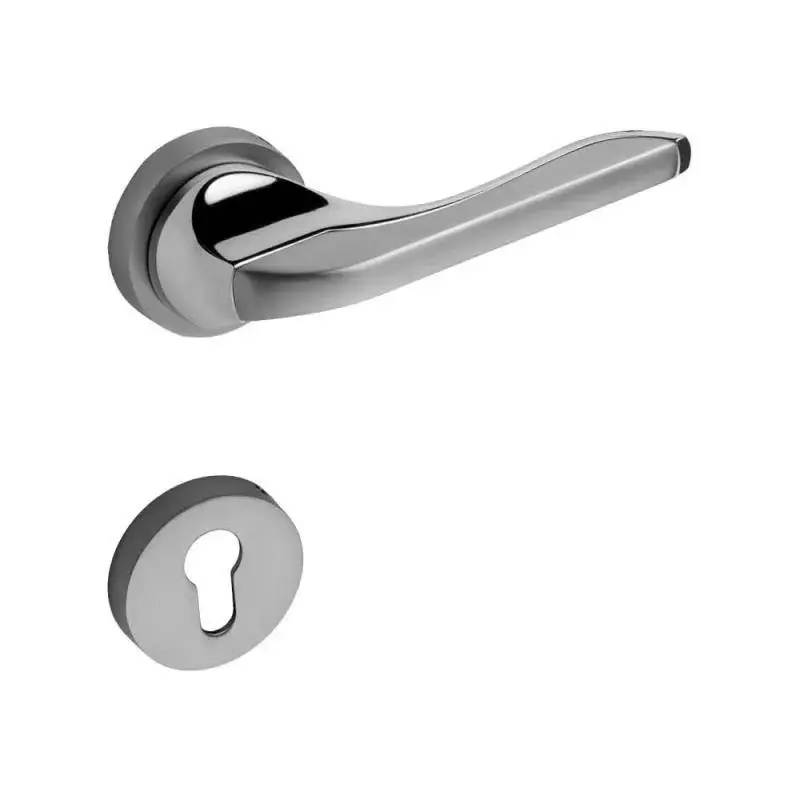 OZONE Astro Series GAIA Mortise Handle 45x85 mm High-Quality Zinc Alloy Chrome Plated / Satin Nickel Finish 250 mm Length, OZH-AST-GAI 10” CP/SN