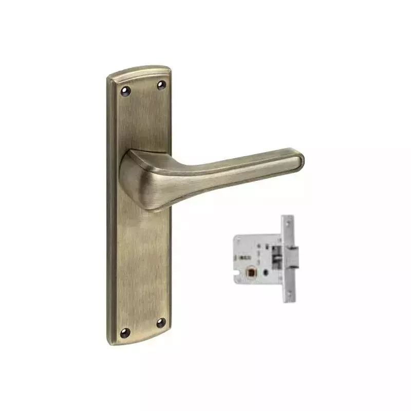 OZONE Aries Series FALCON 45x85 mm Mortise Handle for Bathroom High-Quality Zinc Alloy Antique Brass Finish, OZH-ARI-FAL BT ANTIQUE BRASS