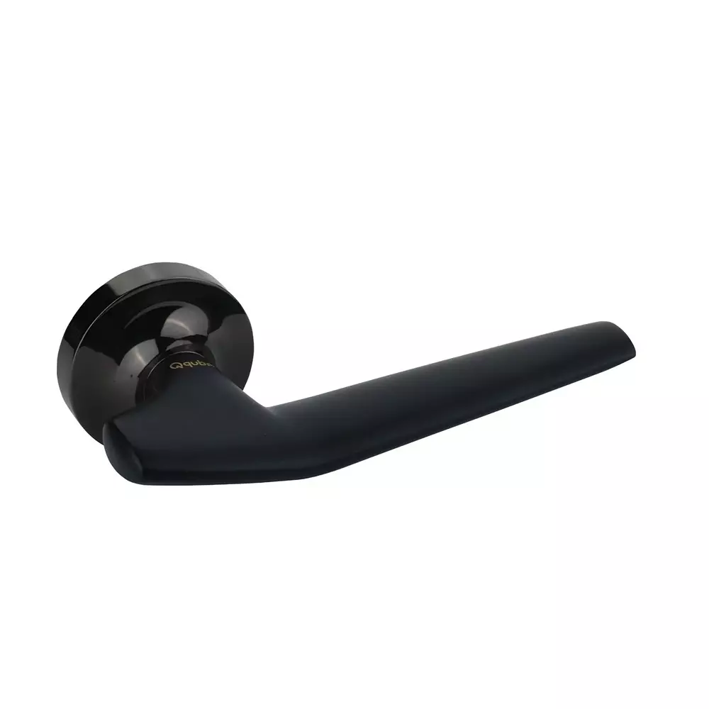 Quba Iconic Door Handle Brass BN/BMPVD Finish, QX 2034