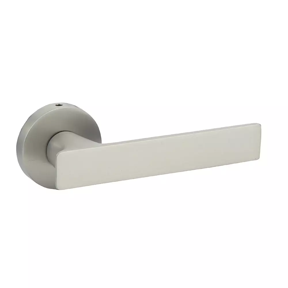 Quba Platini Door Handle Zinc Alloy SSM Finish, Q 5003