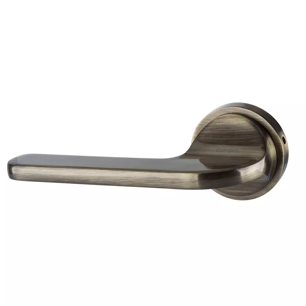 Europa Mortise Handle Rose Zinc Antique Brass Finish, MHZR603