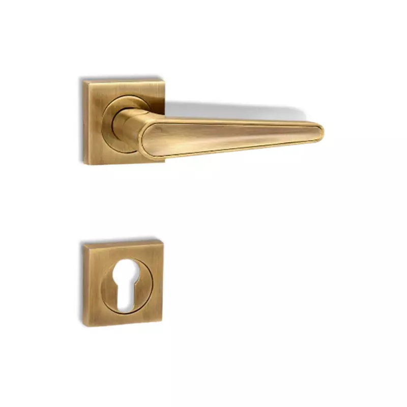 Godrej Baby Latch with Handle Set NEH 19 Antique Brass, 2957