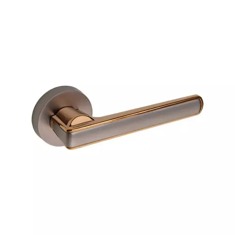 OZONE Astro Series POLARIS 45x85 mm Mortise Handle High-Quality Zinc Alloy Grey Rose Gold Finish, OZH-AST-POL RS GREY ROSE GOLD