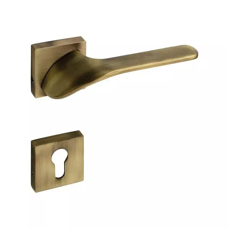 OZONE Astro Series POLLUX Mortise Handle 45x85 mm High-Quality Zinc Alloy Antique Brass Finish 200 mm Length, OZH-AST-LUX 8” ANTIQUE BRASS