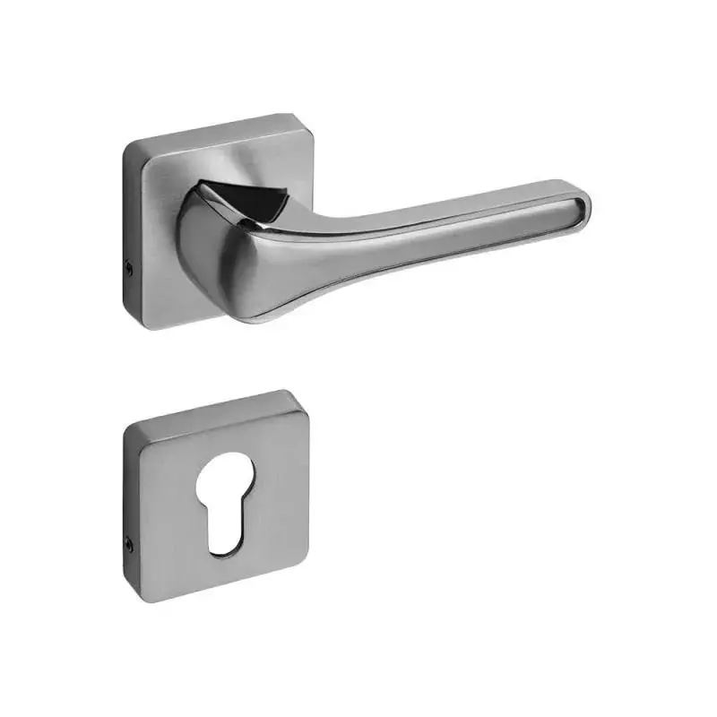 OZONE Aries Series FALCON 45x85 mm Mortise Handle High-Quality Zinc Alloy Chrome Plated / Satin Nickel Finish, OZH-ARI-FAL RS CP/SN