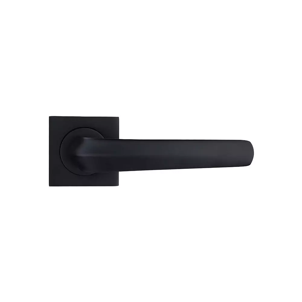 GODREJ NEH 20 Rose Handle 28 to 40 mm Door Thickness Stainless Steel Matte Black Finish, 3212
