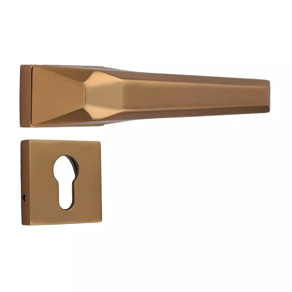Magmus Mortise Handle Set Brass Rainbow / Matt Lacquer Finish (SJ - 503), 300501503.7701