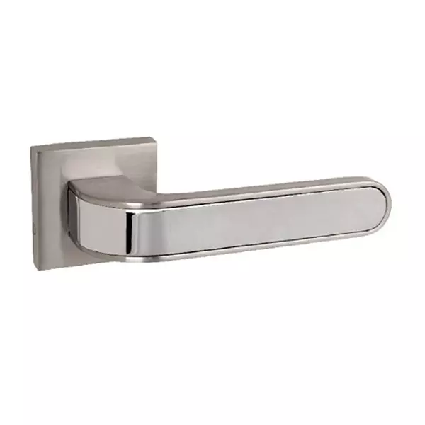 Europa Mortise Handle Dual Tone Rose Zinc