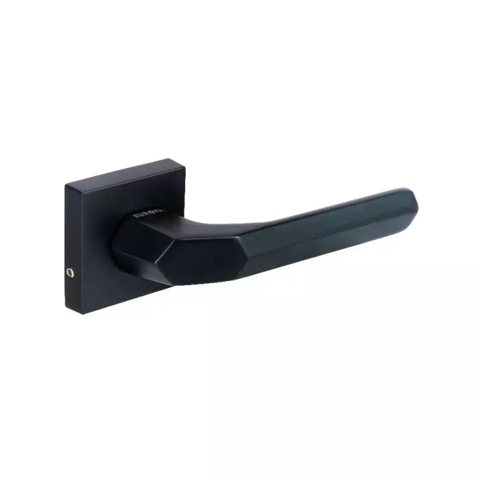 Europa Mortise Handle Zinc Matte Black Finish, GMHZR636