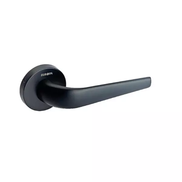 Europa Mortise Handle Zinc Matte Black Finish, GMHZR658