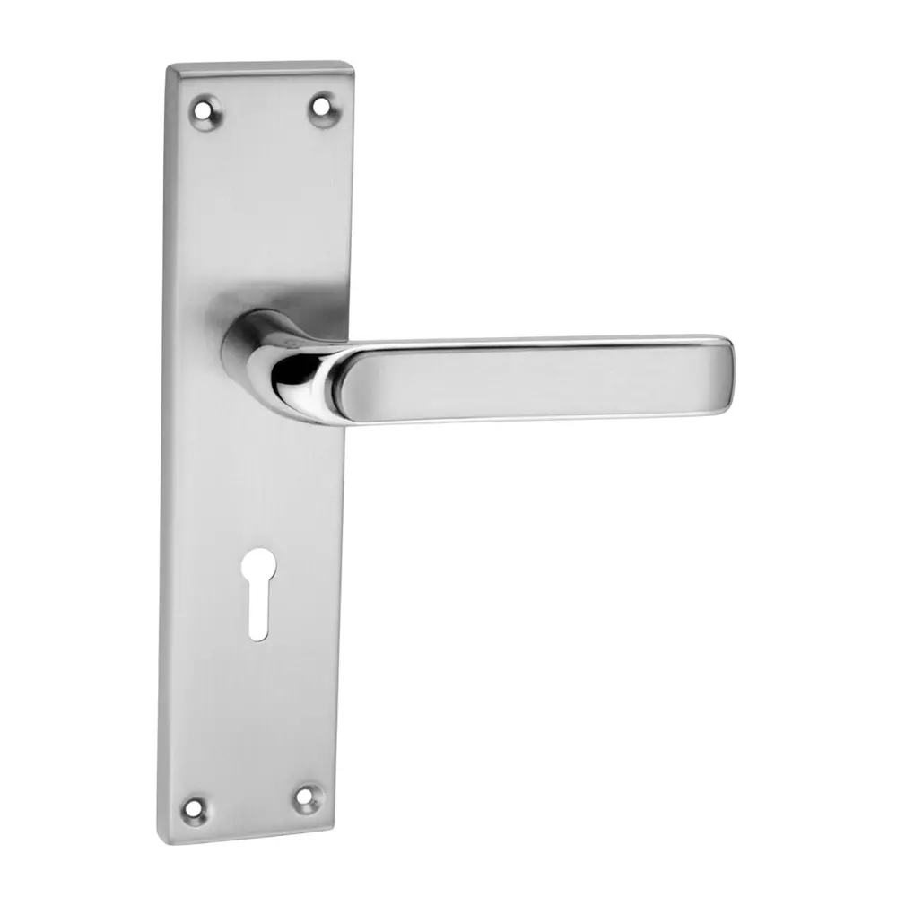 Harrison BMW Right Hand Side Door Handle White Metal 64 mm Plate Size SN,CP Finish, 92500