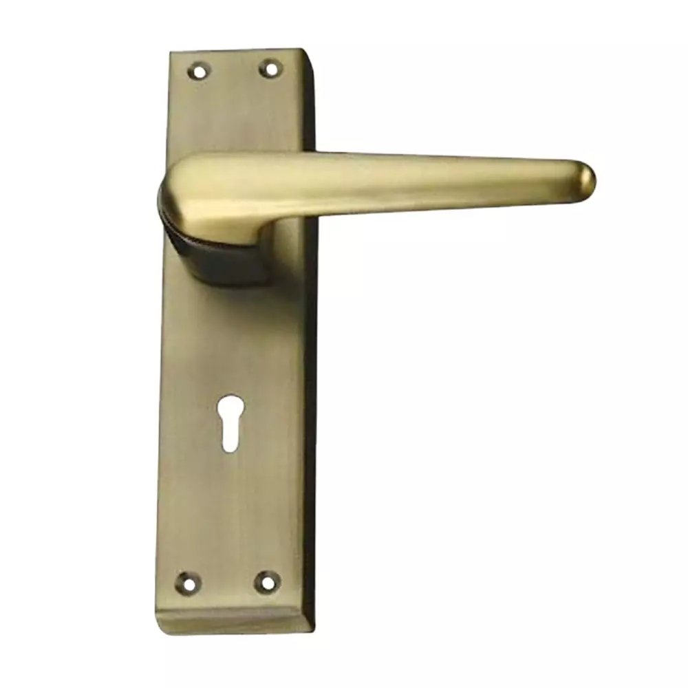 Harrison PHANTOM Right Hand Side Door Handle White Metal 200 mm Plate Size Antique Finish, 97600