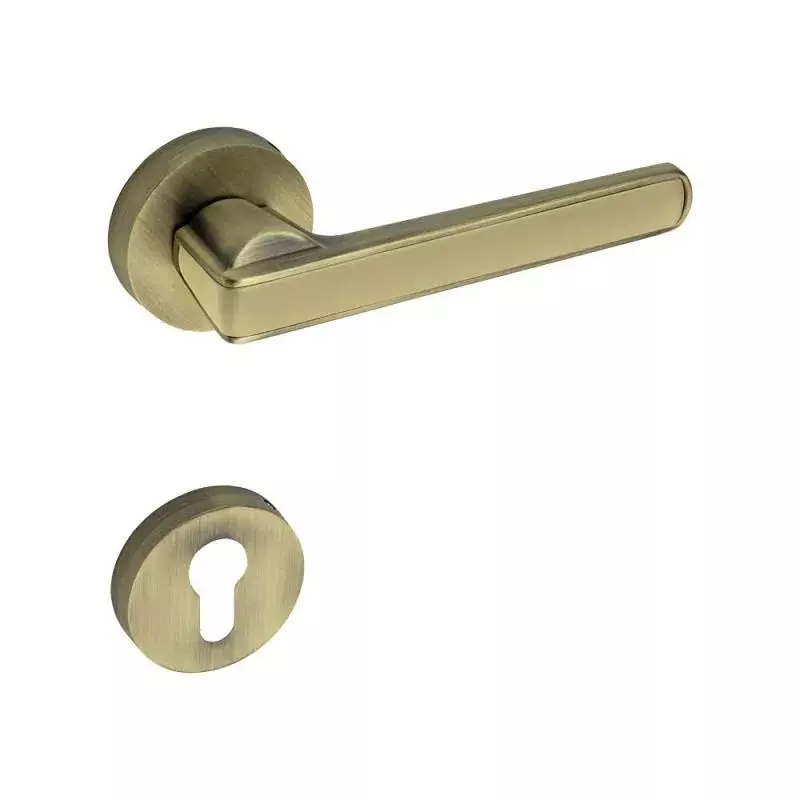 OZONE Astro Series POLARIS 45x85 mm Mortise Handle High-Quality Zinc Alloy Antique Brass Finish, OZH-AST-POL RS ANTIQUE BRASS