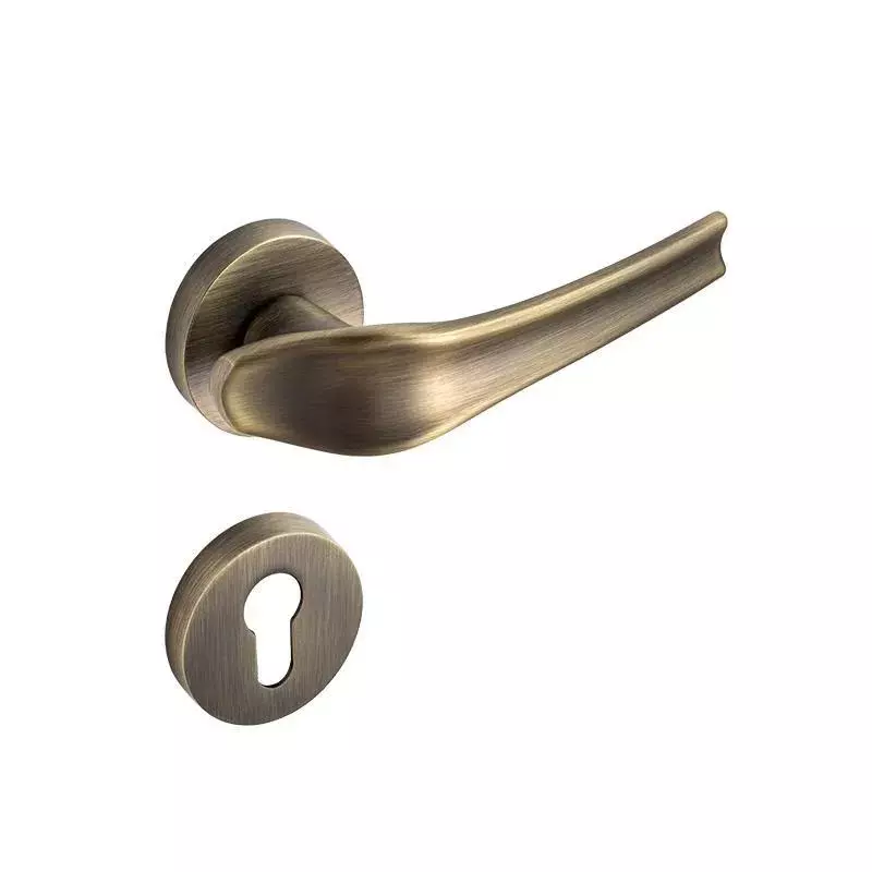 OZONE Astro Series ONYX Mortise Handle 45x85 mm High-Quality Zinc Alloy Antique Brass Finish 200 mm Length, OZH-AST-ONY 8" ANTIQUE BRASS